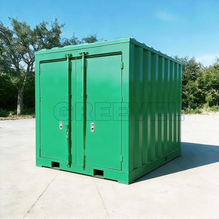 GREEVEL G-box Locking Rod Heavy duty Storage Bin with Powder Coating
