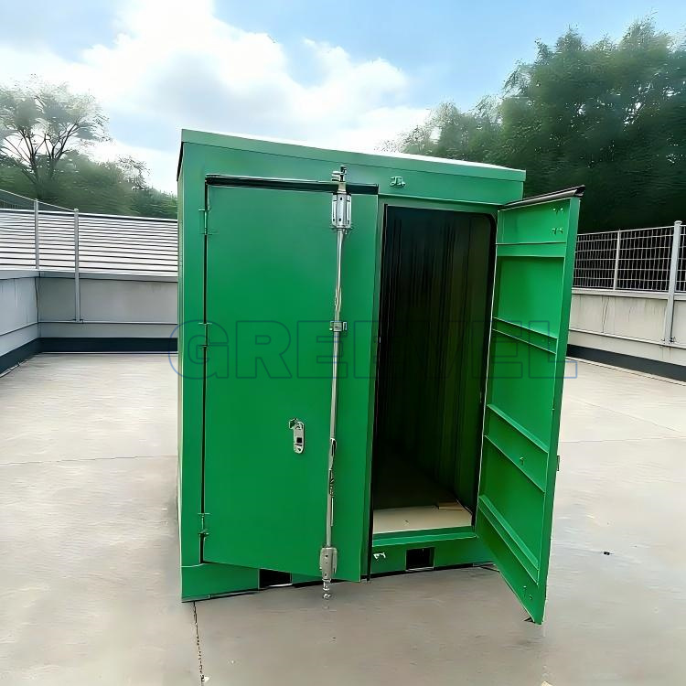 GREEVEL G-box Locking Rod Heavy duty Storage Bin with Powder Coating