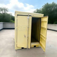 GREEVEL G-box Industrial Stackable Storage Box with Locking Bar