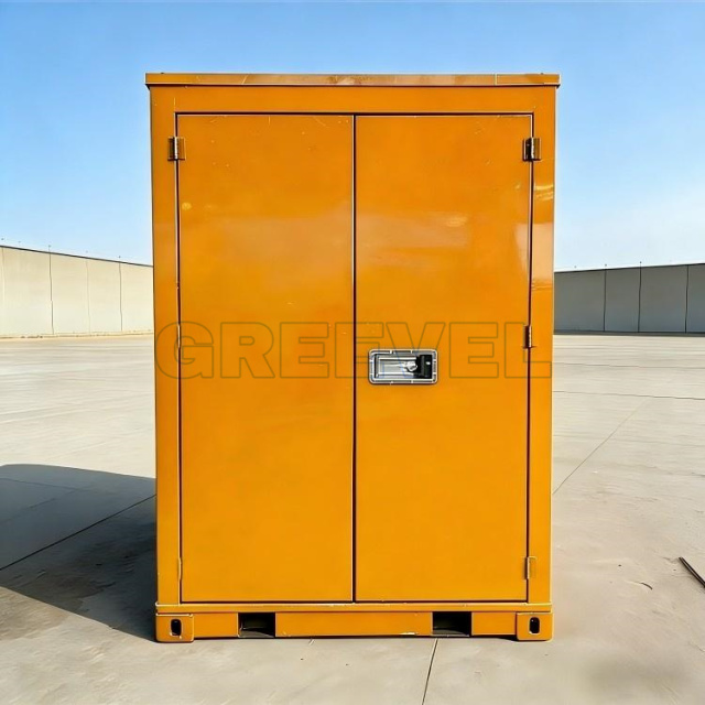 Greevel G-box Customized Flat-Pack Steel Storage Vault with Powder Coating
