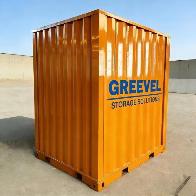 Greevel G-box Customized Flat-Pack Steel Storage Vault with Powder Coating