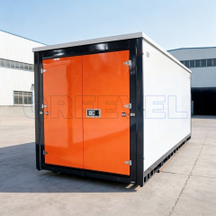 Greevel 8*20f  Roof Insulated Self Storage Container with 2 End Swing Doors for Outdoor Use