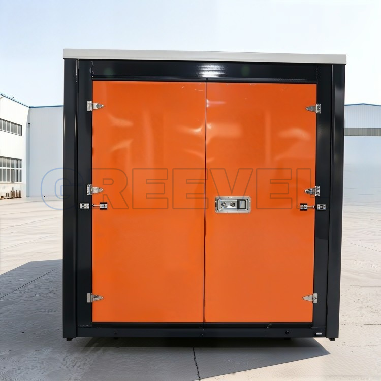 Greevel 8*20f  Roof Insulated Self Storage Container with 2 End Swing Doors for Outdoor Use