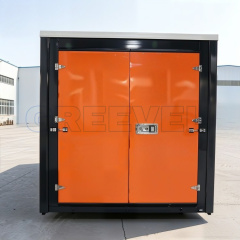 Greevel 8*20f  Roof Insulated Self Storage Container with 2 End Swing Doors for Outdoor Use