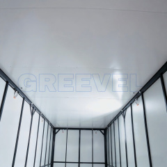 Greevel 8F X 20F Outdoor Storage Container with Roof Thermal Insulation for Sensitive Goods Storage
