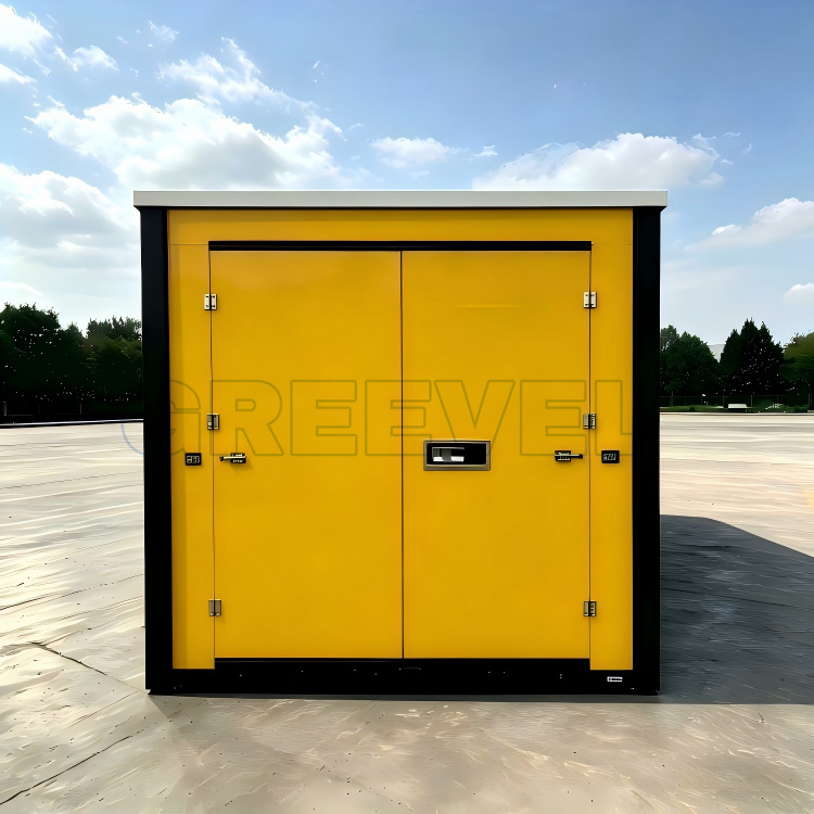 Greevel 8*20F One End Door Stackable Storage Container with Powder Coating Surface for sale