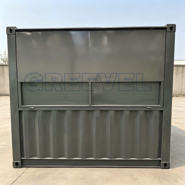 Greevel 10FT Modified Mobile Cafe Portable Coffee Bar with Customizable Dimensions