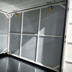 Greevel Contemporary 8F X 20F Movable Storage Containers with 3 Doors for Outdoor Usage