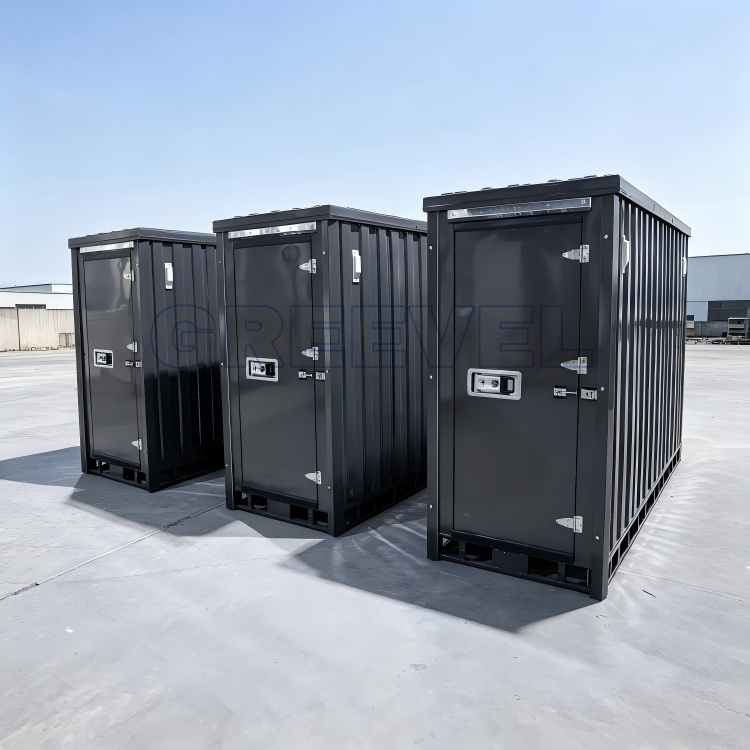 Greevel G-box Flat Pack Storage Units with Powder Coating Surface