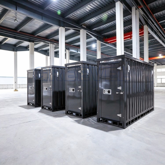 Greevel G-box Flat Pack Storage Units with Powder Coating Surface