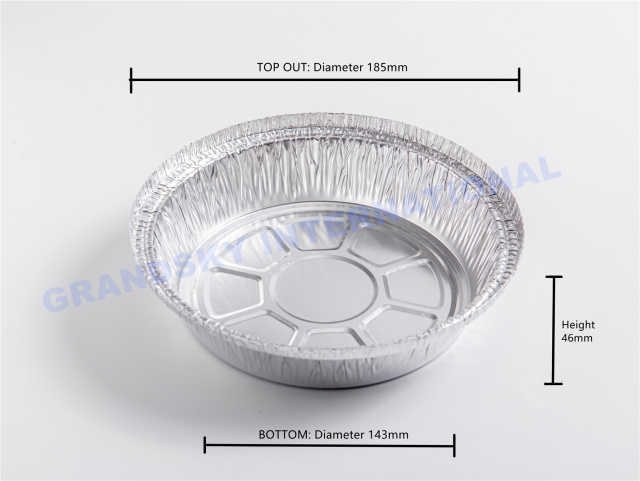7" Round Container