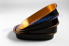 Smooth-wall Container --- Black Gold & Medium