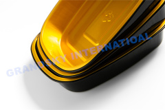 Smooth-wall Container --- Black Gold & Large