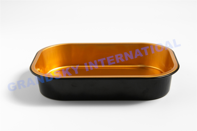 Smooth-wall Container --- Black Gold & Medium