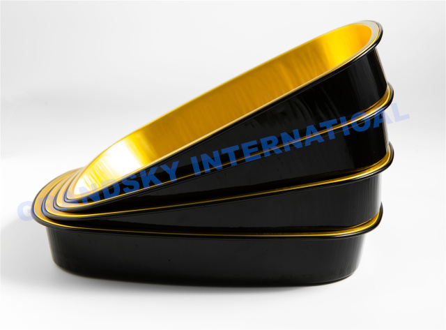 Smooth-wall Container --- Black Gold & Extra Large