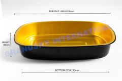 Smooth-wall Container --- Black Gold & Extra Large