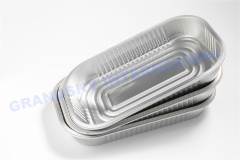 Smooth-wall Container --- Rectangular & Silver