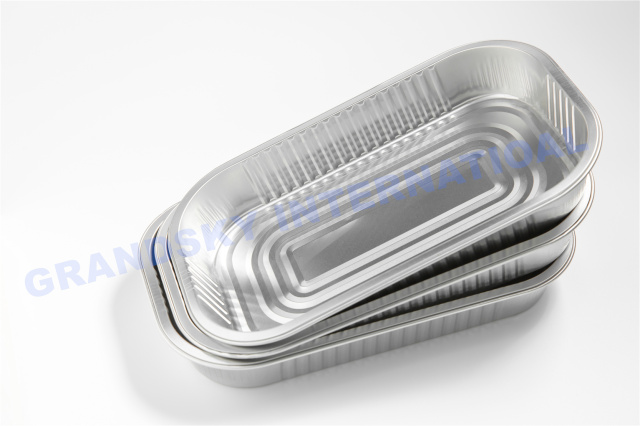 Smooth-wall Container --- Rectangular & Silver
