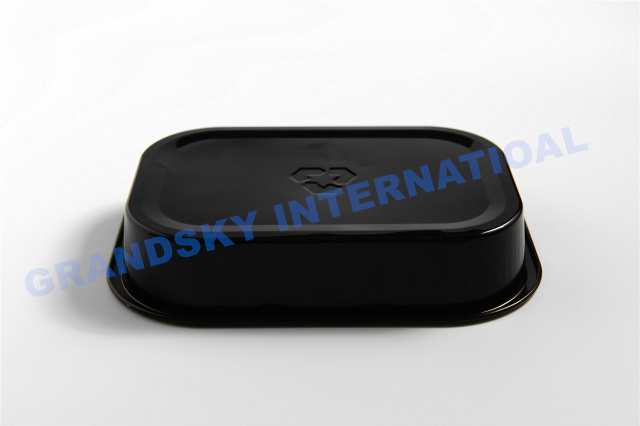 Smooth-wall Container --- Black Gold & Medium