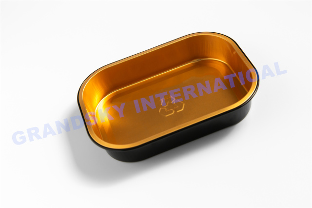 Smooth-wall Container --- Black Gold & Medium