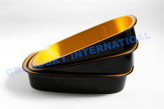 Smooth-wall Container --- Black Gold & Large