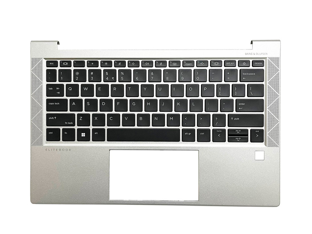 New-Orig HP Elitebook 830 G7 13.3" Palmrest Bezel US-English Non-BL Keyboard M08700-001 Silver