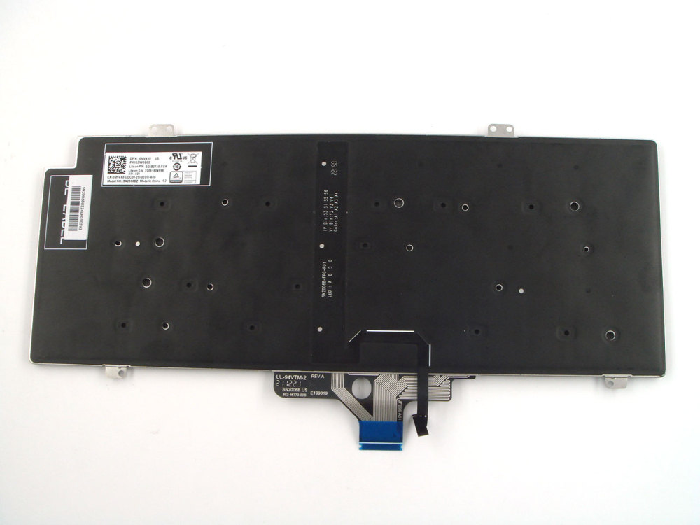 New-Orig Dell Latitude 5420 7410 7420 7520 US Backlit Keyboard 0MV4X8 0CW3R5