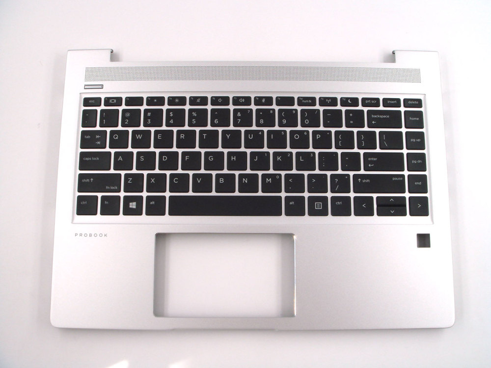 New-Orig HP ProBook 440 445 G6 G7 14.0" Palmrest Keyboard Bezel US-English Non-Backlit L65225-001 Silver