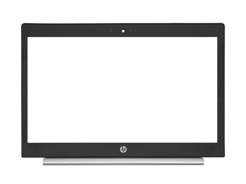New-Orig HP ProBook 440 445 G5 14.0" Lcd Front Bezel Silver Hinge Cap L01093-001