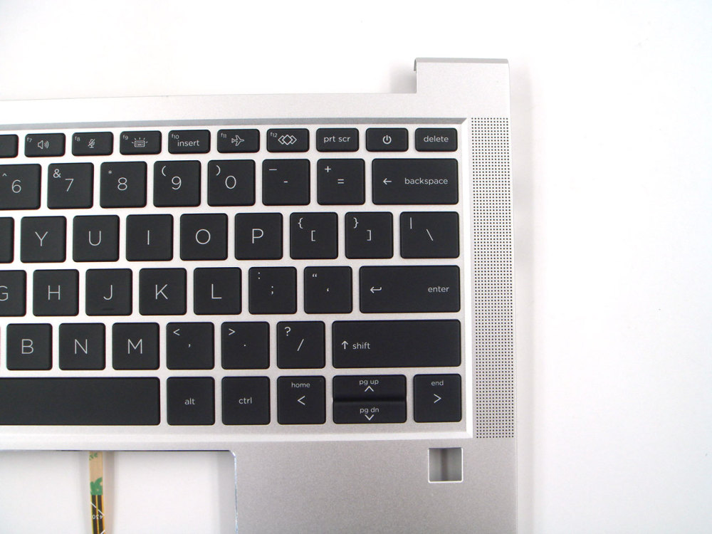 New-Orig HP Probook 430 435 G8 13.3" Palmrest Bezel US-English Backlit Keyboard M24296-001 Silver