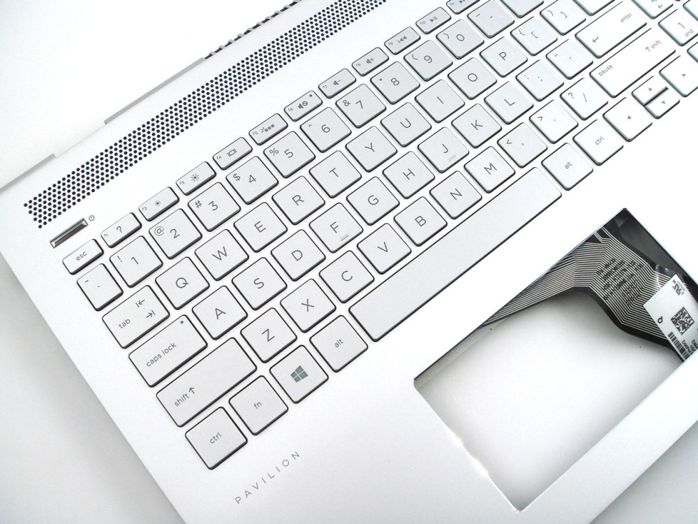 New-Orig HP Pavilion 15-CD 15-CC 15.6" Palmrest Bezel US Backlit Keyboard 926859-001 Silver