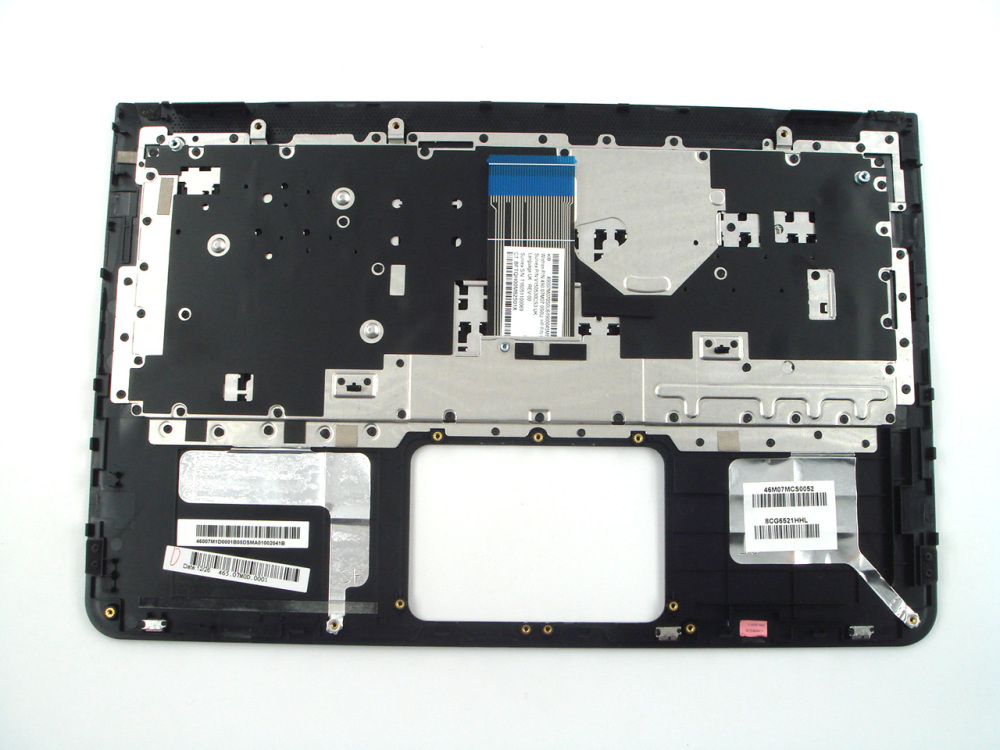 New-Orig HP Pavilion x360 13-U 13.3" Palmrest Bezel US-English Non-Backlit Keyboard with Silver Stripe