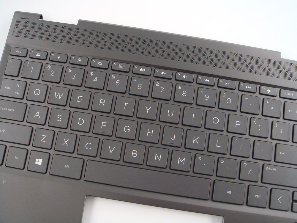 Orig HP Envy x360 13-AR 13Z-AR 13.3" Palmrest Bezel US-English Backlit Keyboard Brown L53453-001