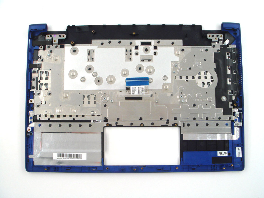 New-Orig HP Pavilion x360 14-CD 14-DD 14.0" Palmrest Bezel with US-English Non-Backlit Keyboard Blue Frame L18951-001
