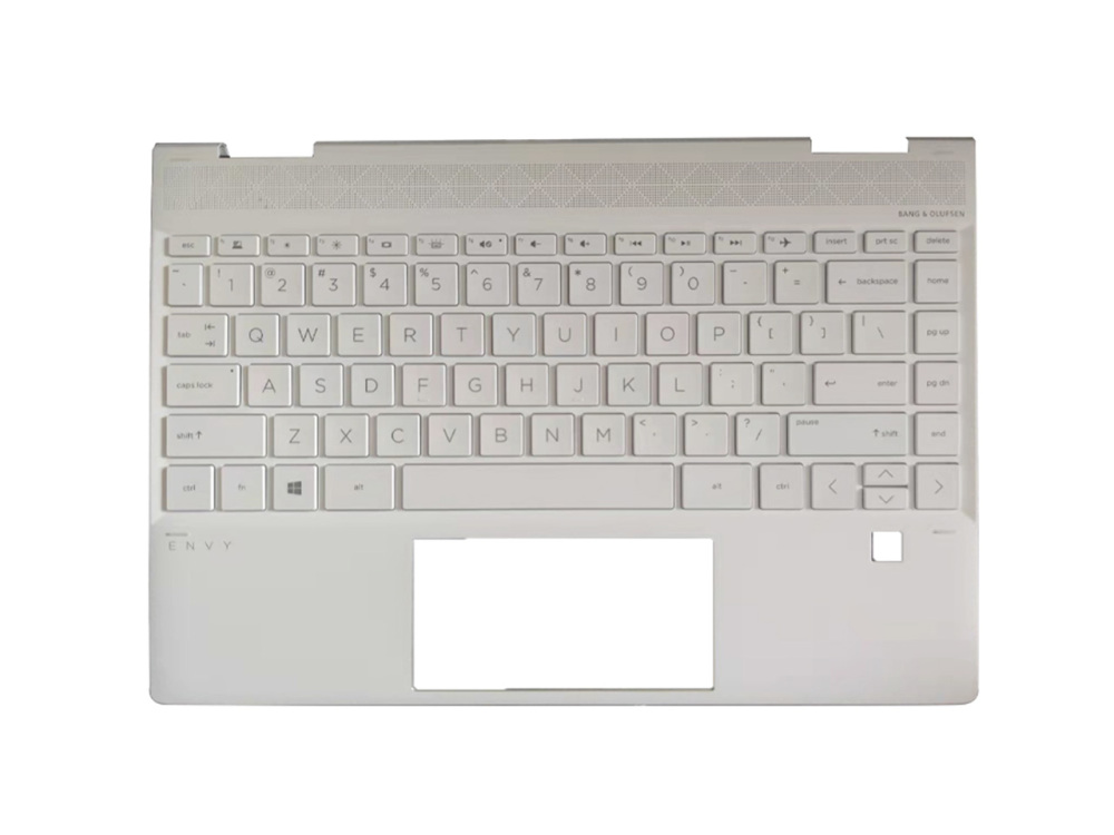 New-Orig HP Envy x360 13-AR 13Z-AR 13.3" Palmrest Bezel US-English Backlit Keyboard White L57947-001