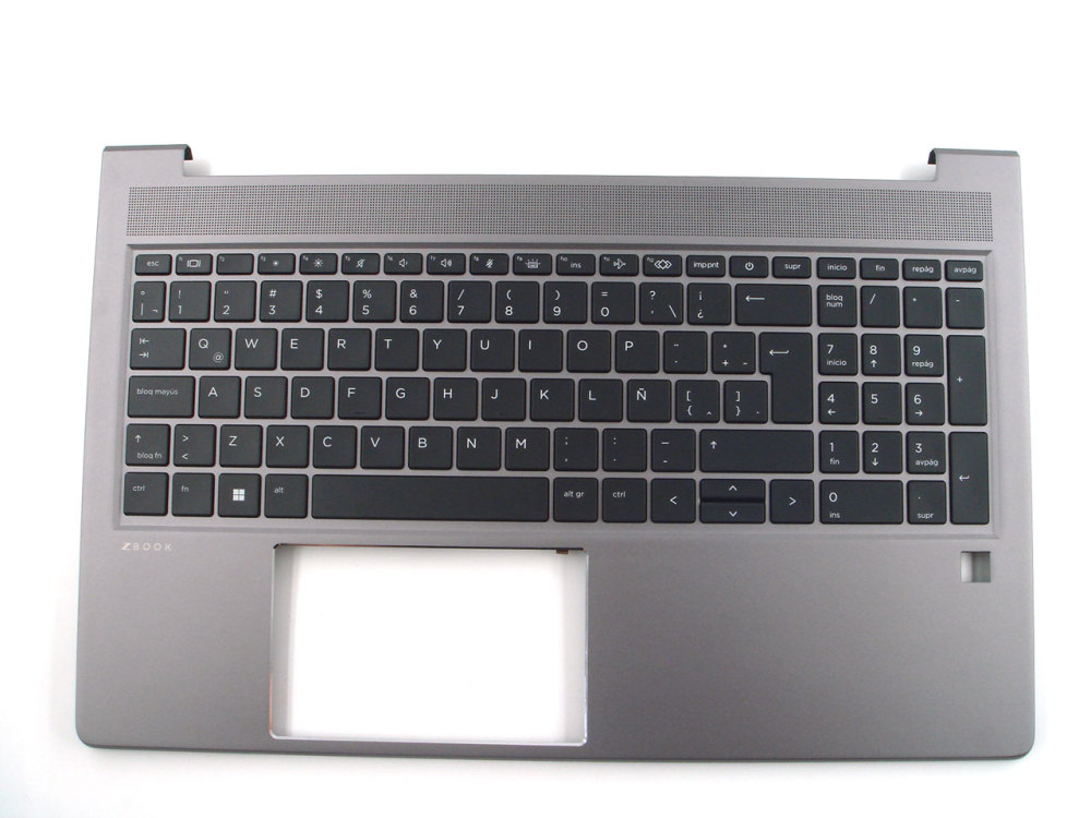 New-Orig HP ZBook Power 15 G7 G8 15.6" Palmrest Keyboard Bezel Latin-Spanish Backlit Keyboard Gray M26110-161 M99645-161