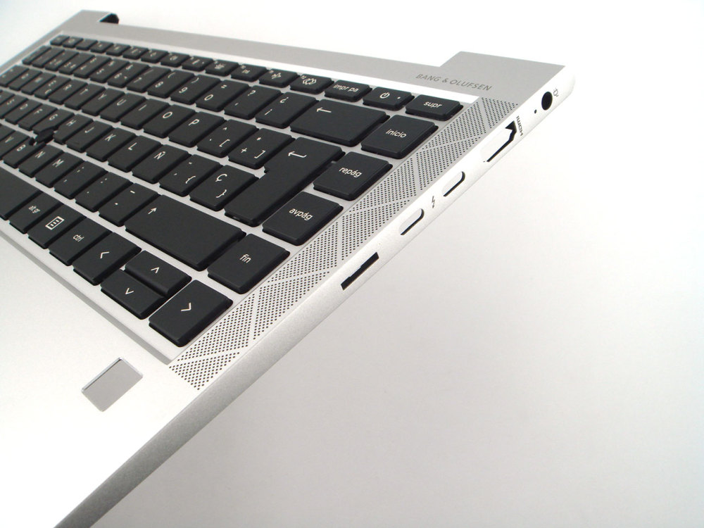 New-Orig HP Elitebook 840 G8 14.0" Palmrest Keyboard Bezel Spanish Backlit Keyboard Silver M36312-071