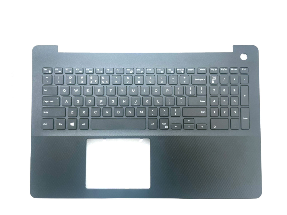 New-Orig Dell Inspiron 5583 15.6" Palmrest Keyboard Bezel US-English Non-Backlit Keyboard Black 0GKGF6 GKGF6