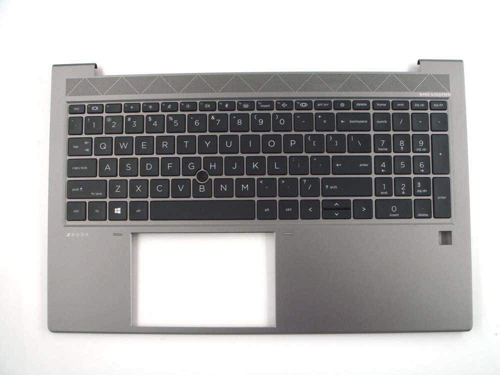 New-Orig HP ZBook Firefly 15 G7 G8 15.6" Palmrest Keyboard Bezel US-English Backlit Gray M35847-001