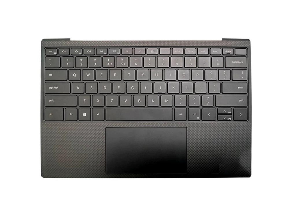 New-Orig Dell XPS 13 9300 9310 13.3" Palmrest Keyboard Bezel US-English Backlit Keyboard Black 0Y75C4 Y75C4