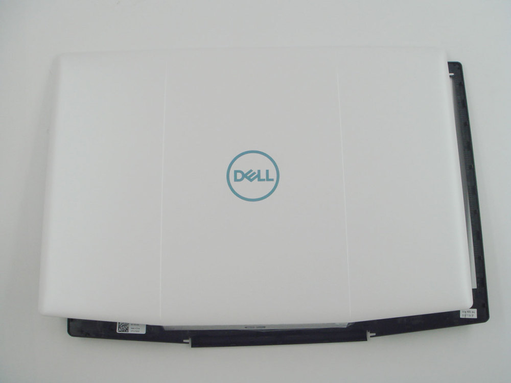 New-Orig Dell G3 15 3590 3500 15.6" Lcd Cover and Lcd Front Bezel White Blue Logo 03HKFN 07MD2F
