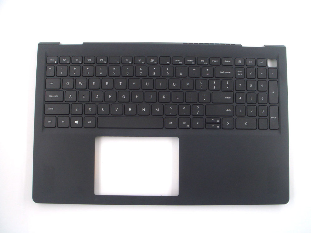 New-Orig Dell Inspiron 3510 15.6" Palmrest Bezel US-English Non-Backlit Keyboard without Type-c Slot Black 054WVM 54WVM