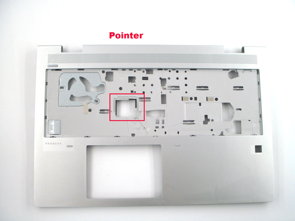 New-Orig HP Probook 650 655 G4 G5 15.6" Palmrest Keyboard Bezel For with-Point Keyboard Silver L09603-001