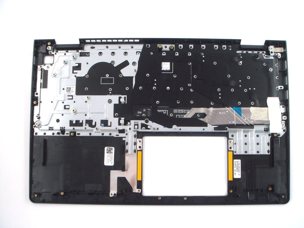 New-Orig Dell Inspiron 3510 15.6" Palmrest Bezel US-English Non-Backlit Keyboard without Type-c Slot Black 054WVM 54WVM