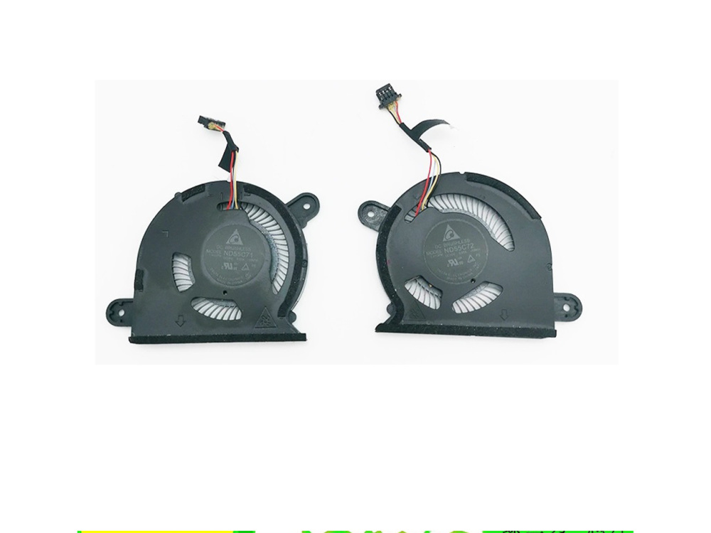 New-Orig Dell XPS 13 9300 9310 13.3" Cpu and Gpu Cooling Fan 0WX28K 0FRK0V