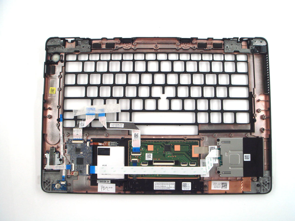 New-Orig Dell Latitude E7470 14.0" Palmrest Keyboard Bezel for US Keyboard with FingerPrint Hole and SC 0KXD06 KXD06