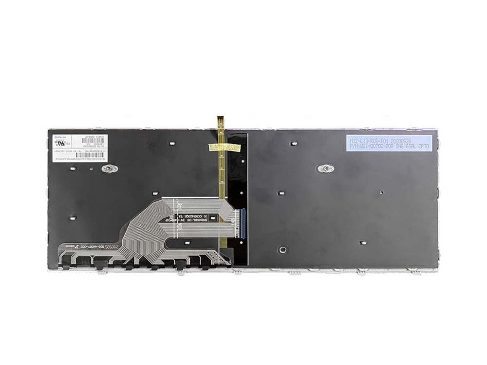 New-Orig HP Probook 640 645 G4 G5 14.0" US-English Backlit Keyboard Silver L09546-001