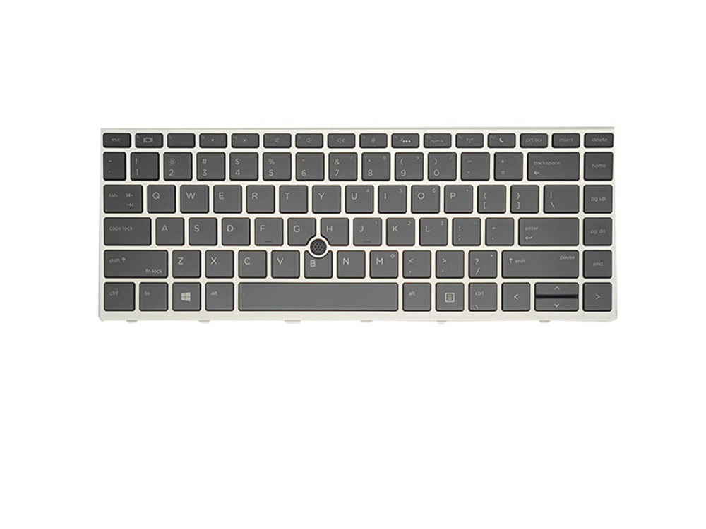 New-Orig HP Probook 640 645 G4 G5 14.0" US-English Backlit Keyboard with PointStick Silver L09548-001