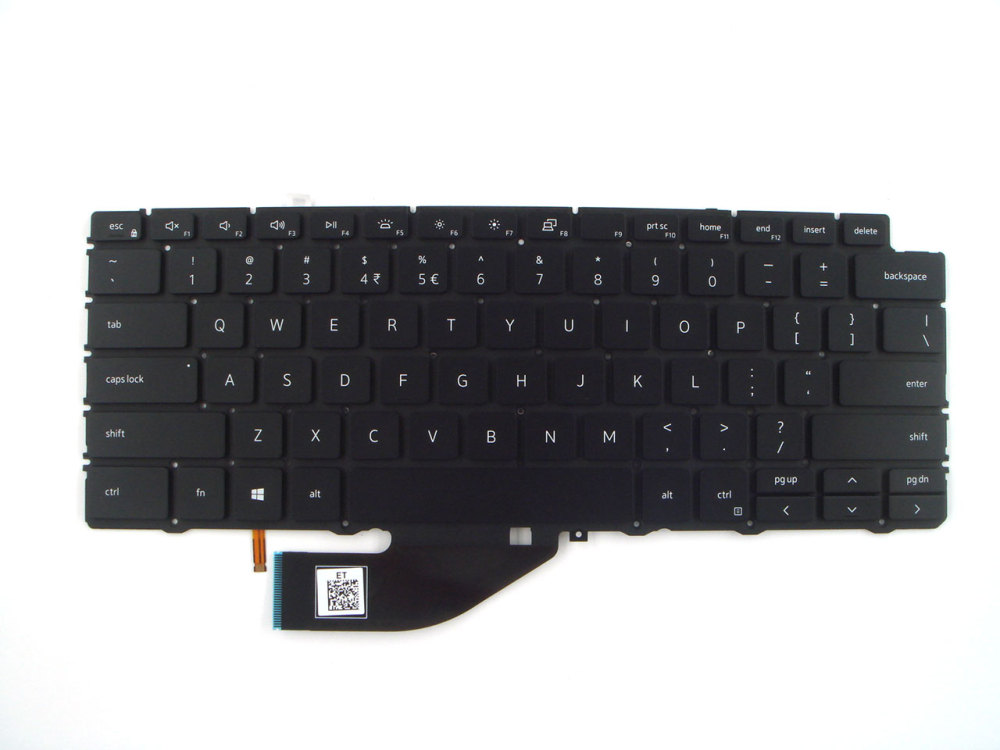 New-Orig Dell XPS 13 7390 9310 2in1 13.3" US-INTL Backlit Keyboard Black 049R37 04J7RW
