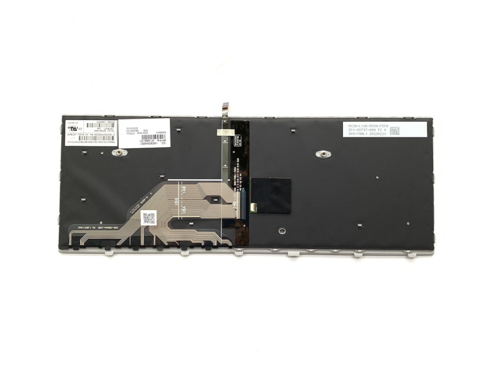 New-Orig HP Probook 640 645 G4 G5 14.0" US-English Backlit Keyboard with PointStick Silver L09548-001